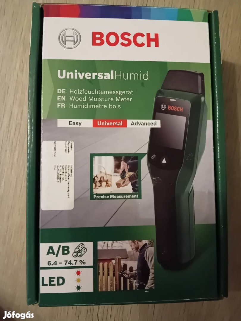 Bosch fanedvesség-mérő (új)