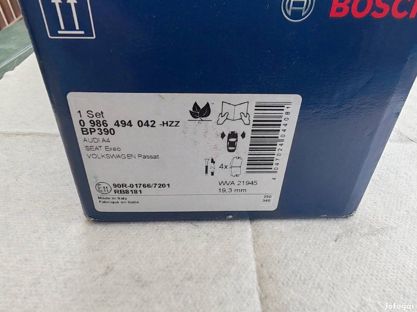 Bosch fékbetét 0 986 494 042