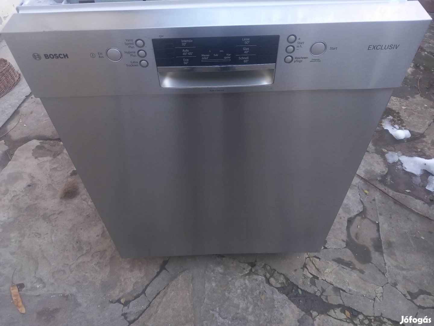 Bosch full inox 3 kosaras0 mosogatogep