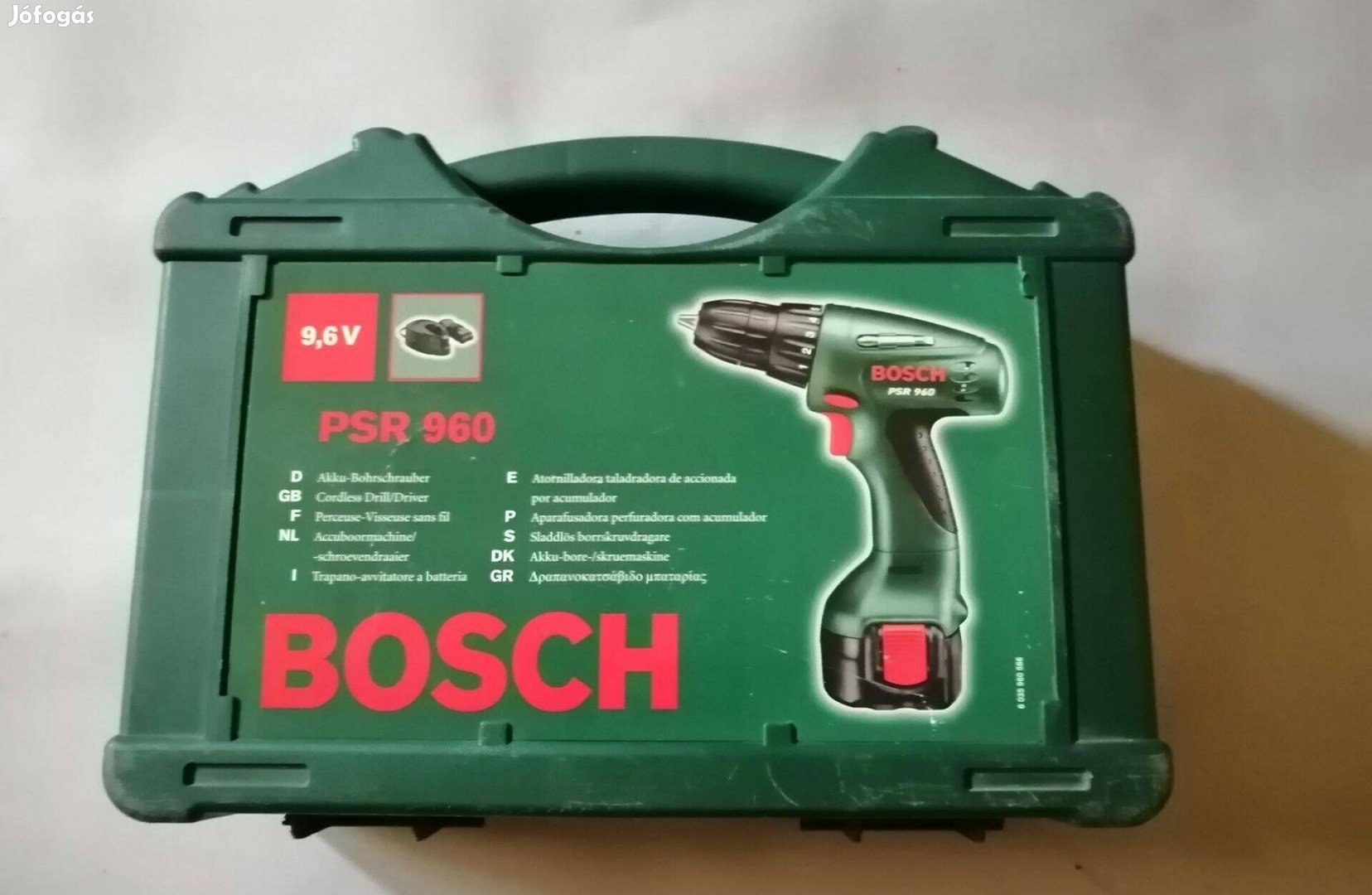 Bosch fúró-csavarozó kofferben