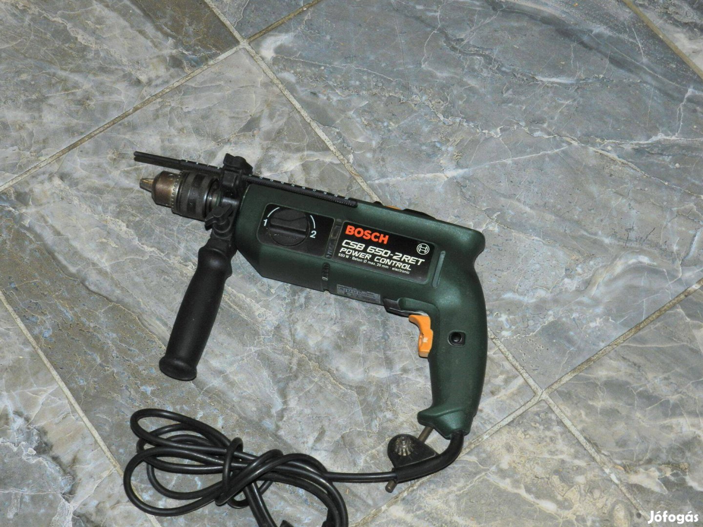 Bosch fúró ütvefúró csavarozó gép. CSB 650-2RET