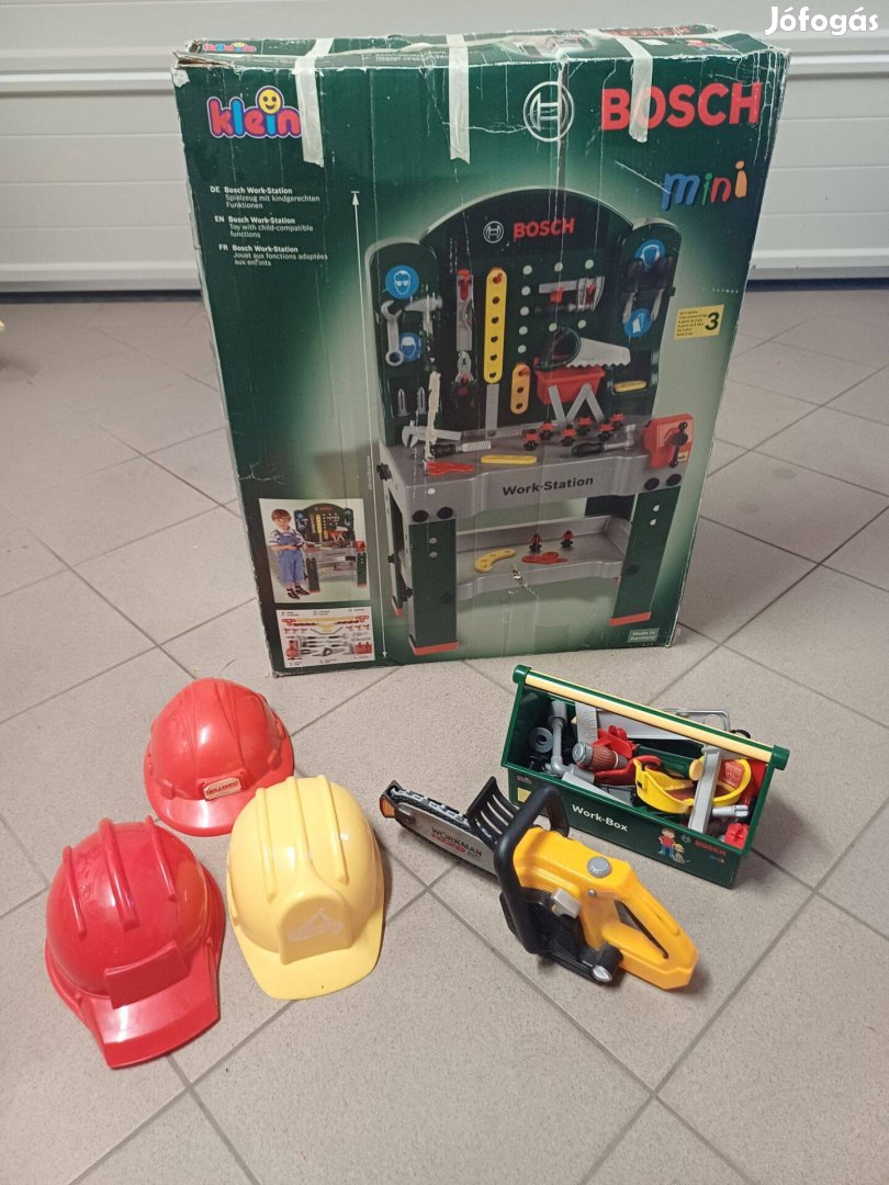 Bosch gyerek munkaasztal rengeteg kiegészítövel eladó