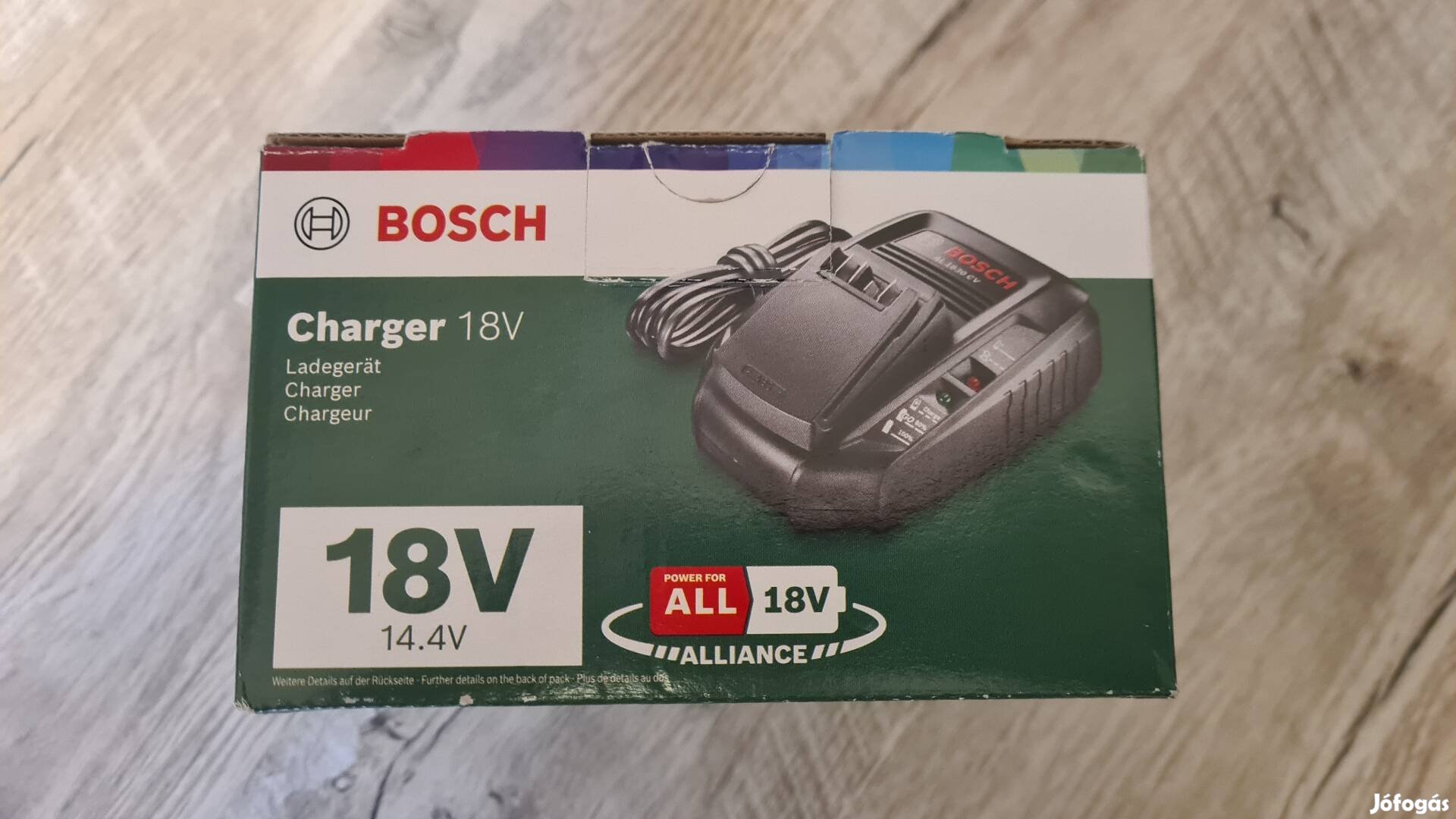 Bosch gyorstöltő, 18V, AL1830CV 