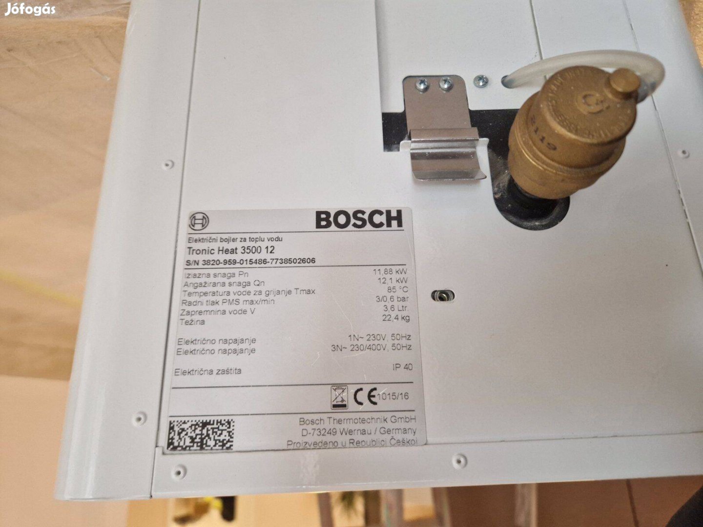 Bosch heat tronic 3500 12 kw