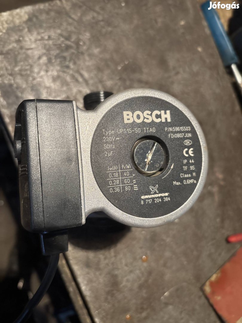 Bosch keringető szivattyú Junkers