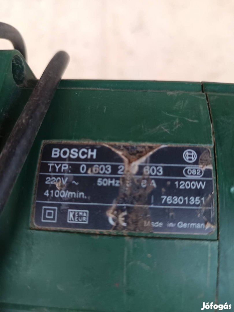 Bosch kezi körfűrész!