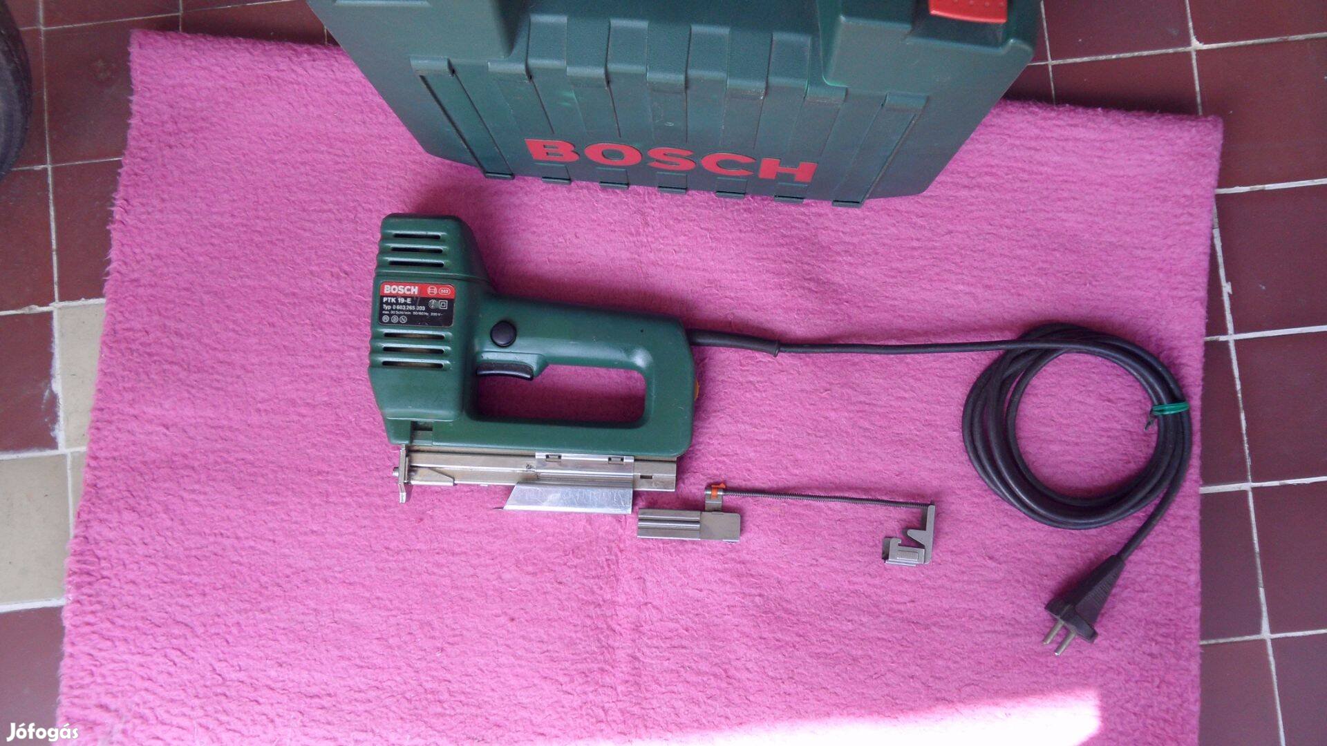 Bosch kézi tűzőgép & szögbelövő PTK 19 E kapcsozó gép 230 V