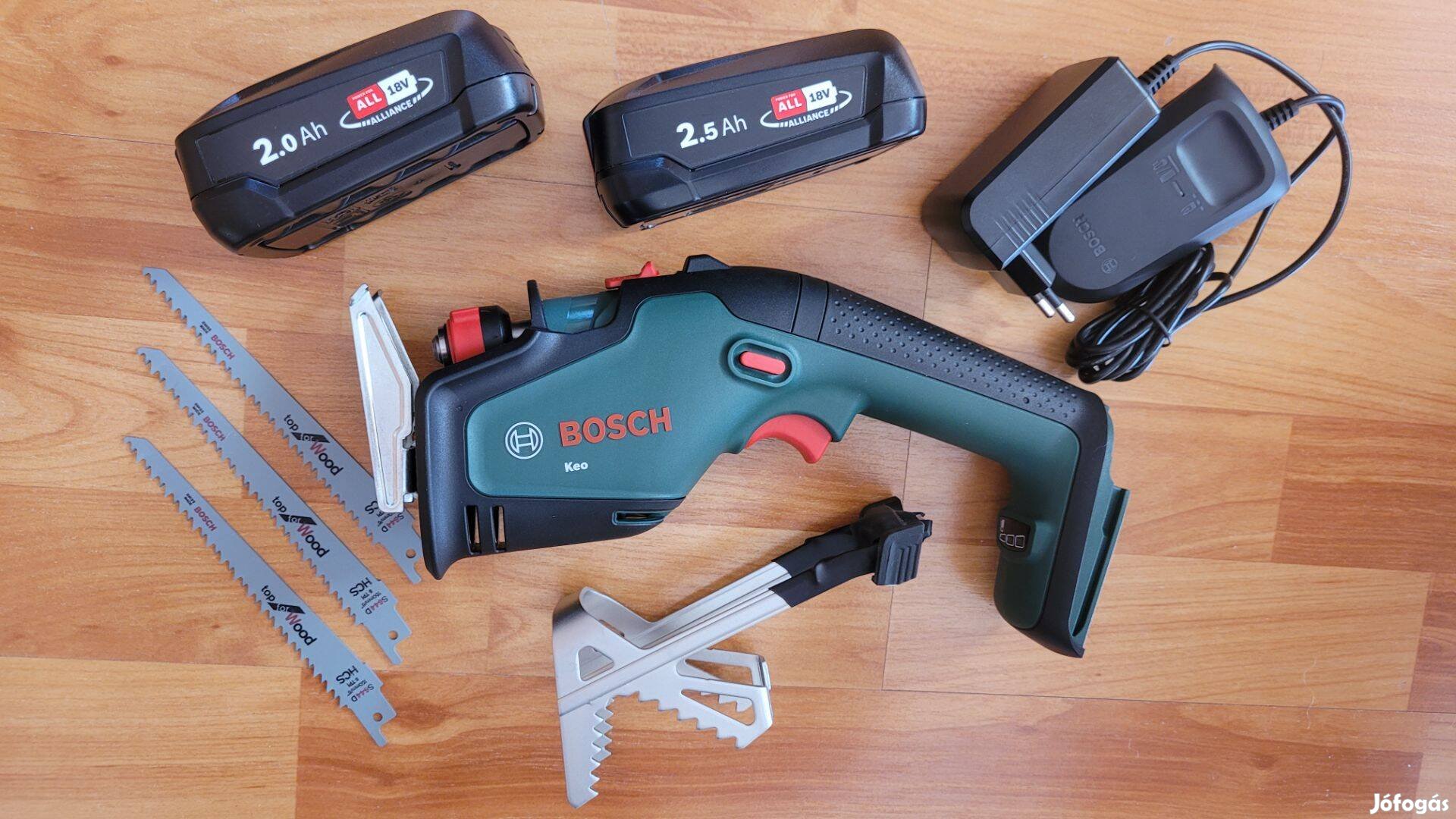 Bosch kézifűrész, Bosch Keo 18V-Li, akkumulátoros fűrész