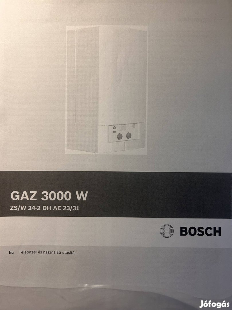 Bosch kombi gázkazán