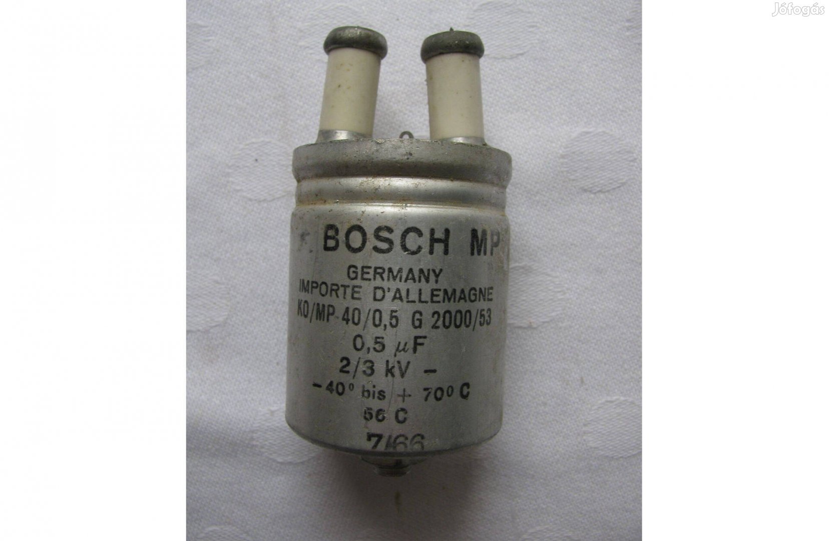 Bosch kondenzátor ,0,5 mikrof, 3 KV