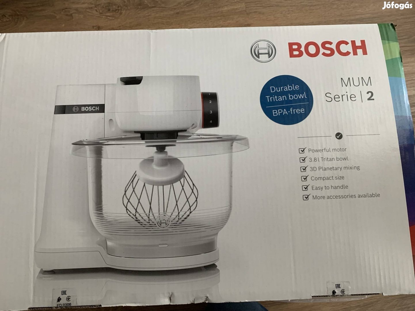 Bosch konyhai robotgép, új, full extrás sok tartozékkal olcsón