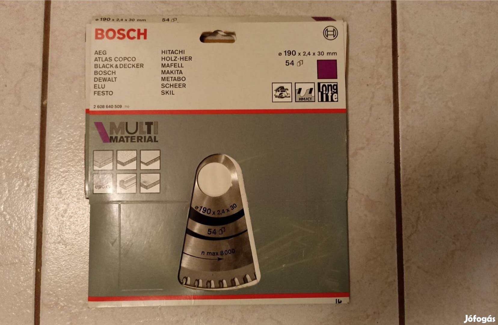 Bosch körfűrészlap