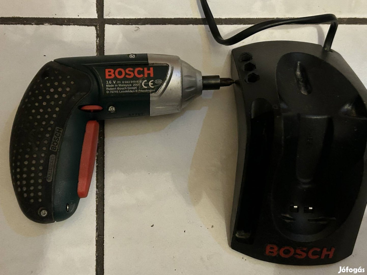 Bosch lítiumos csavarbehajtó 3.6V