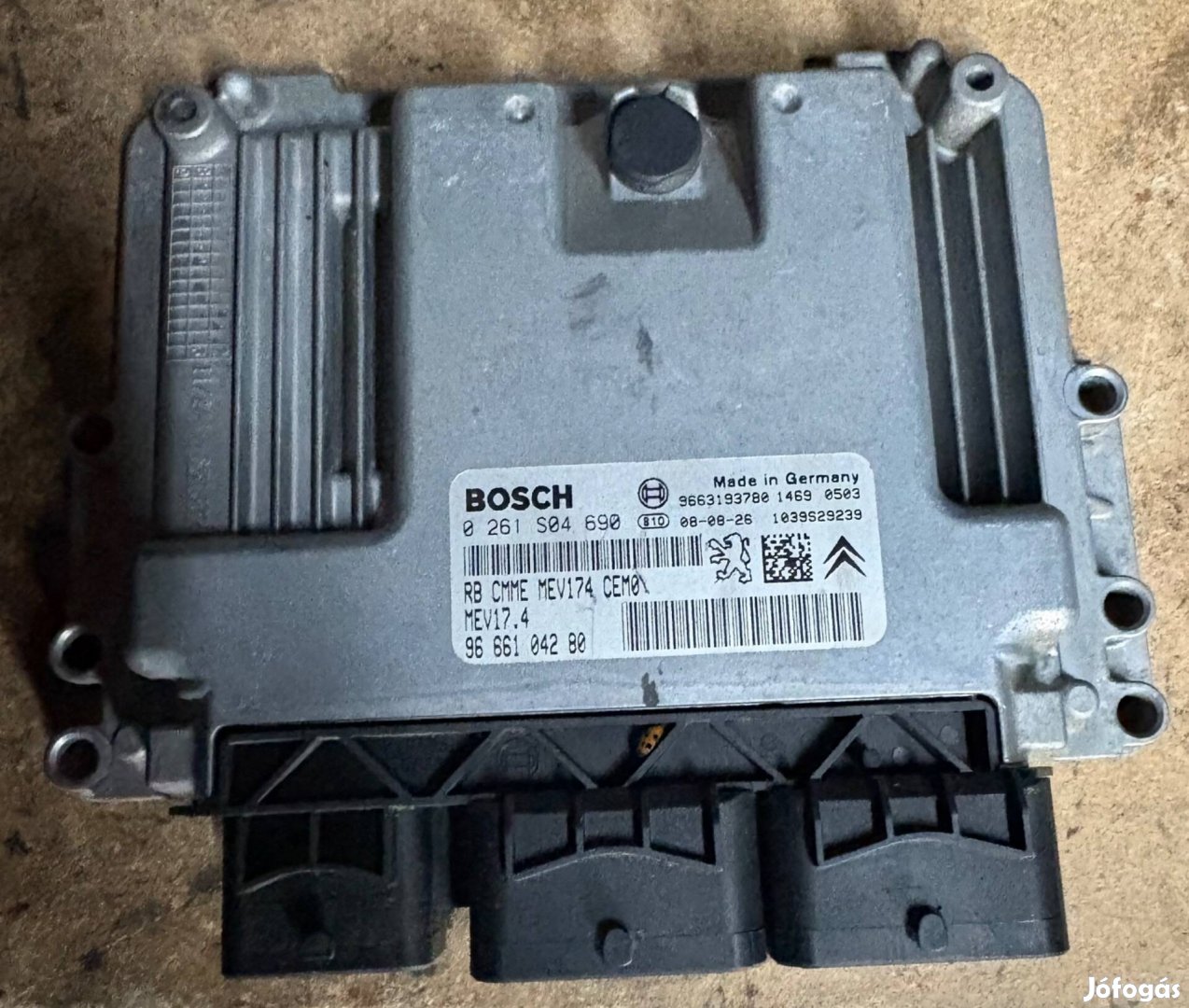 Bosch motorvezerlő MEV17.4 VTI 9666104280