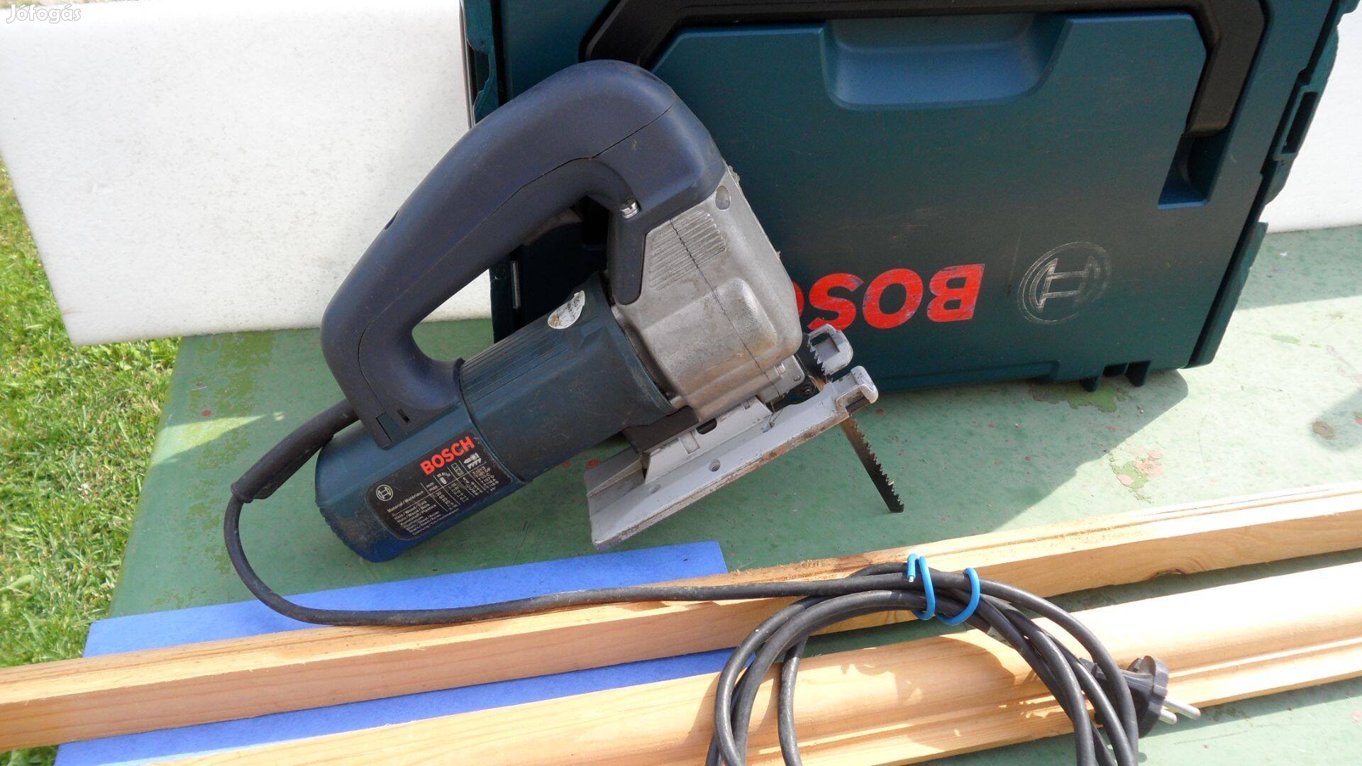 Bosch német fémházas, dekopírfűrész fűrész fémre-fára stb. új állapot