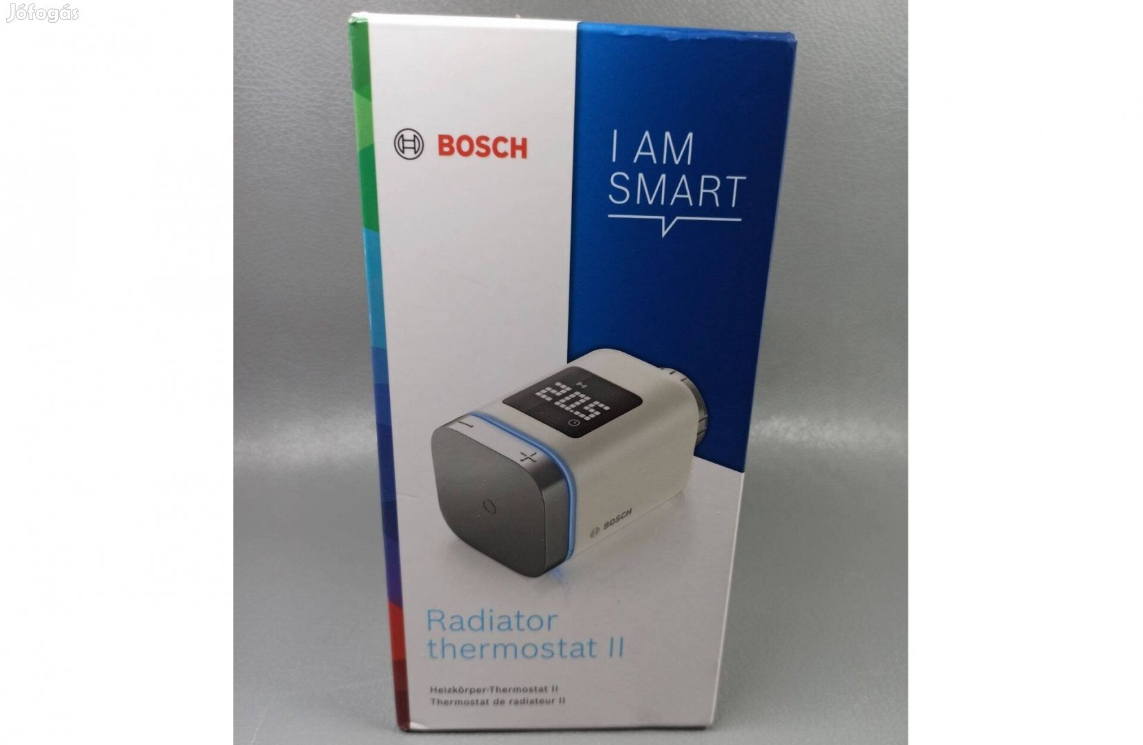 Bosch okos radiátor termosztát II - Bosch Smart Home 8750002330 (Új)