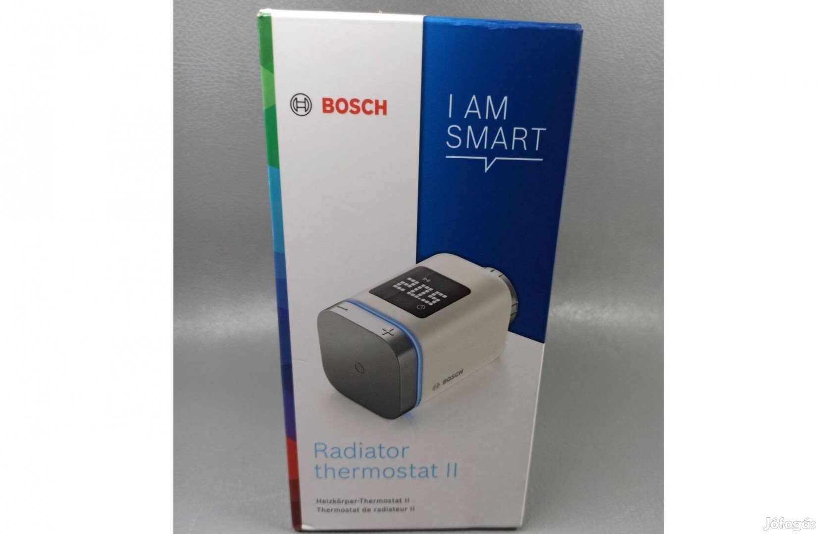 Bosch okos radiátor termosztát II - Bosch Smart Home 8750002330 (Új)
