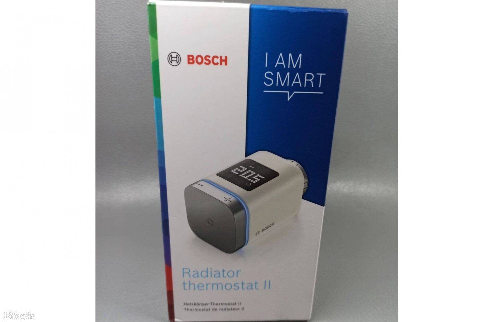 Bosch okos radiátor termosztát II - Bosch Smart Home 8750002330 (Új)