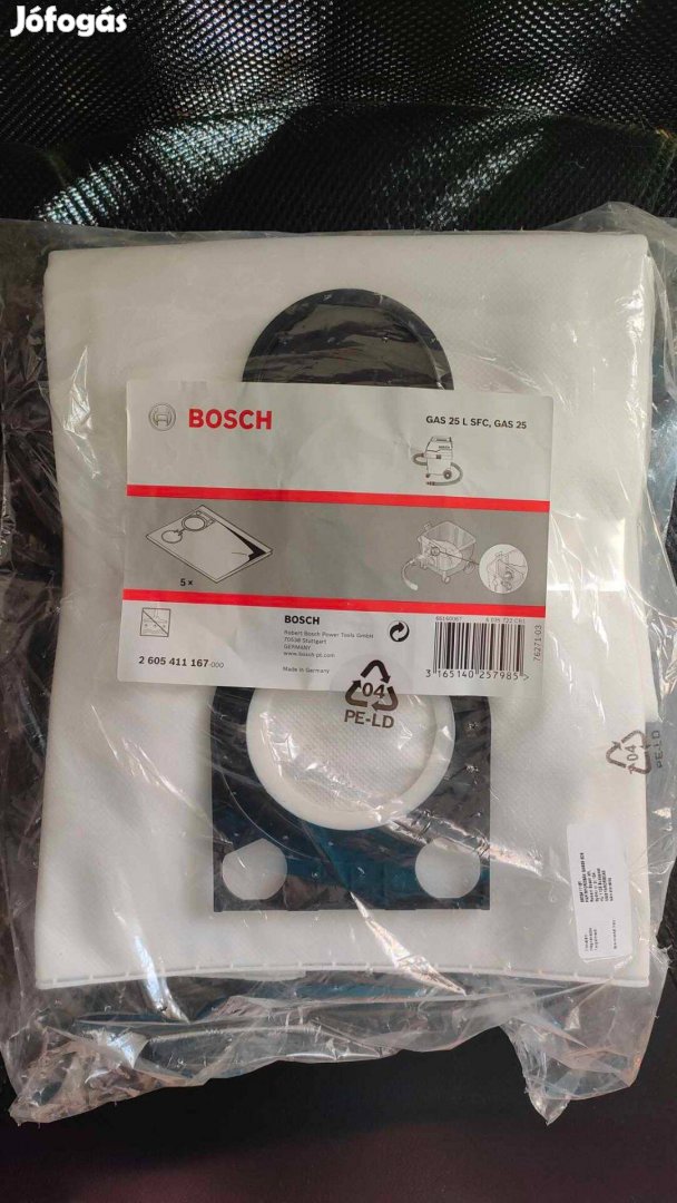 Bosch porszívózsák eladó!