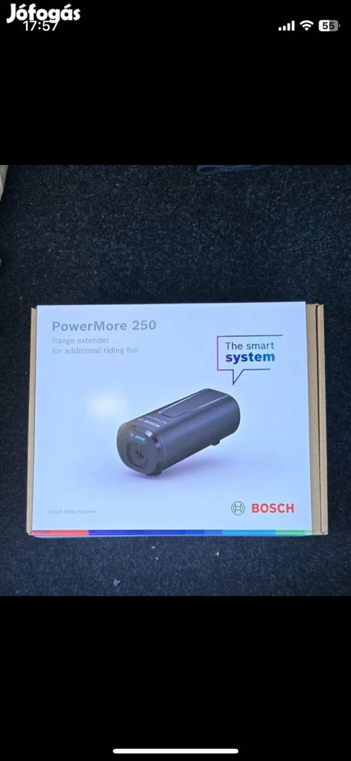 Bosch powermore 250 smart system ebike akkumulátor, range extender Új