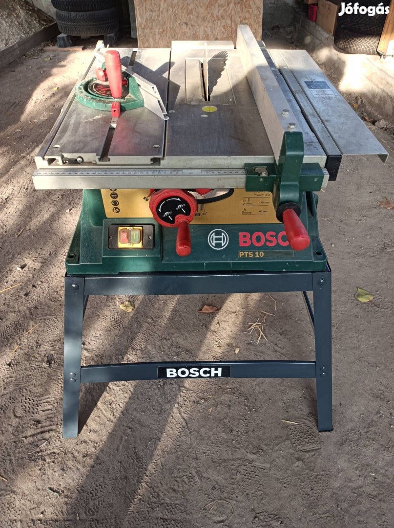 Bosch pts 10 körfűrész!