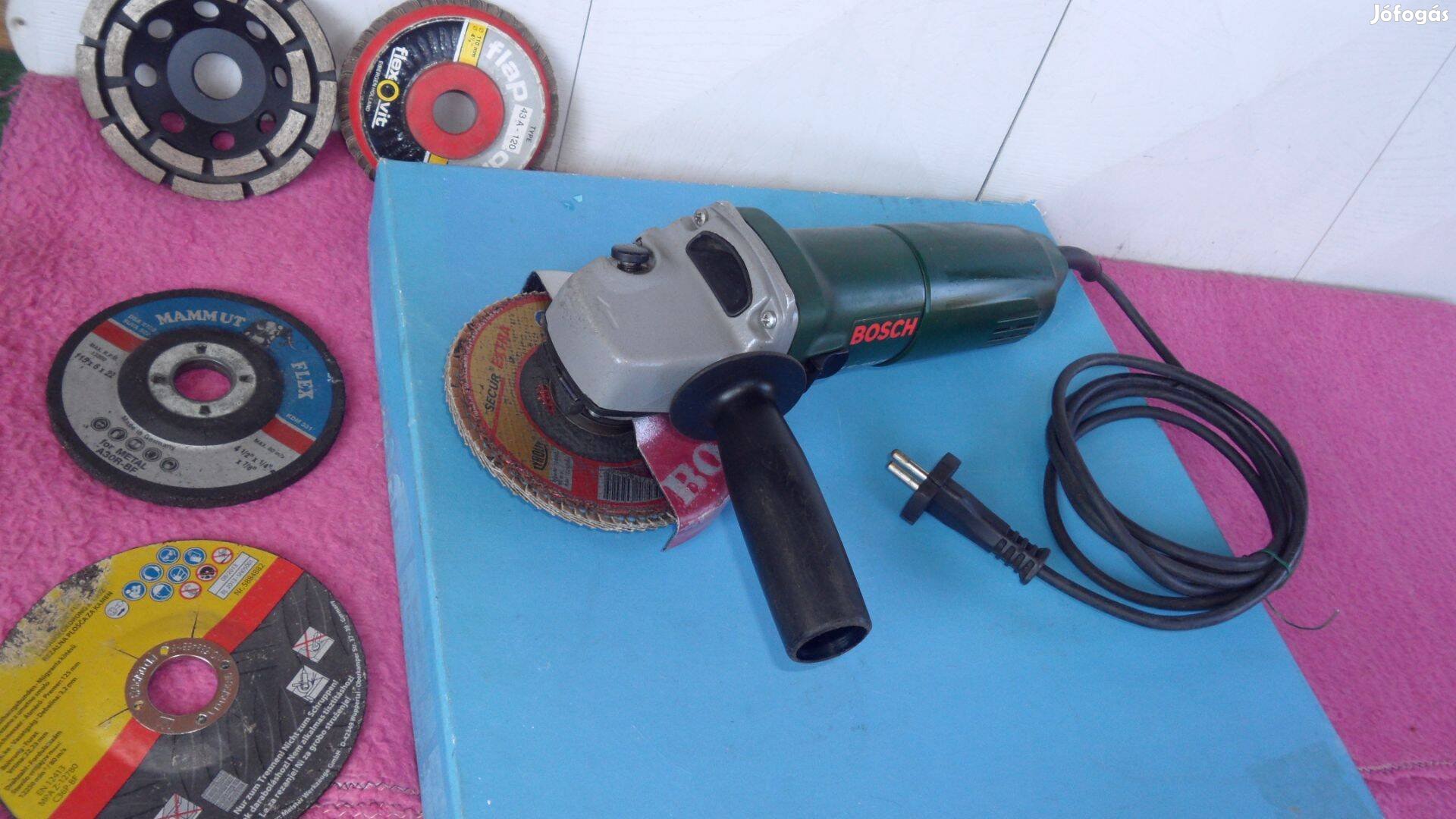 Bosch sarok csiszoló Flex köszörű, polírozó fordulatszab.102