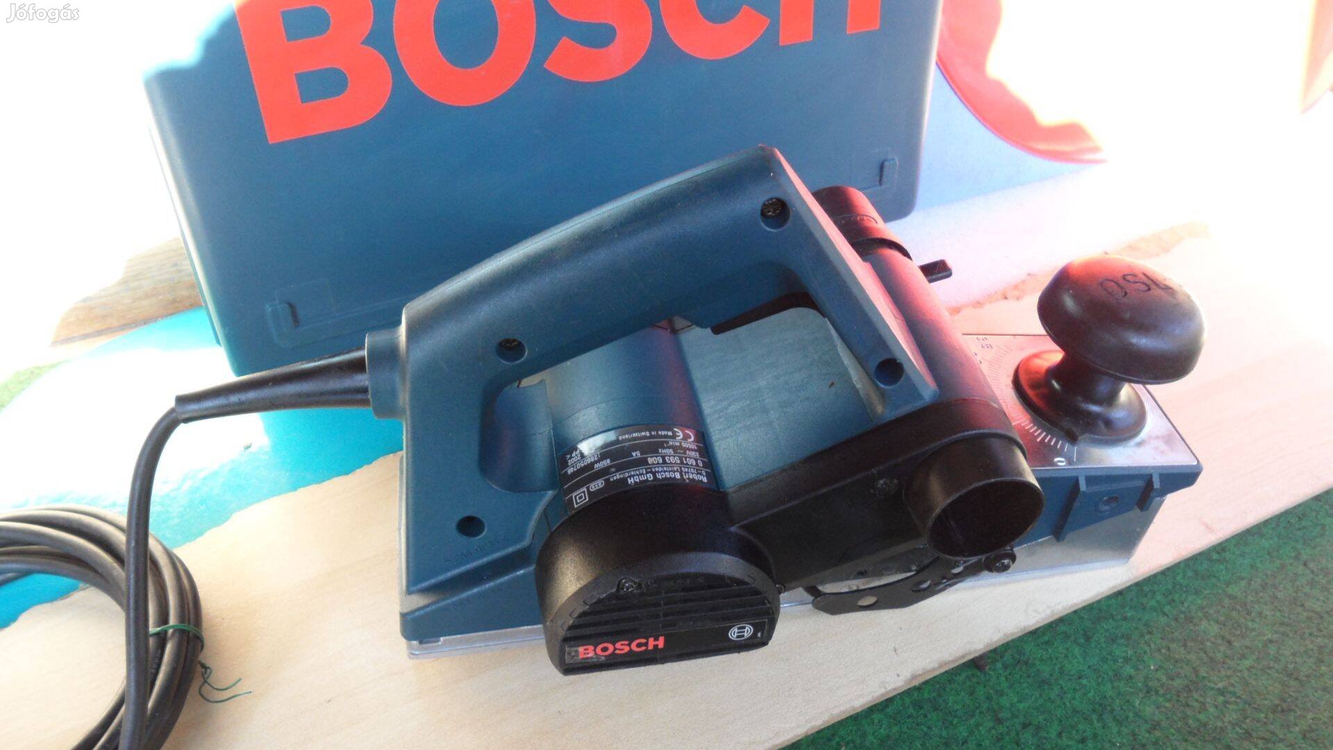 Bosch sík falc gyalu gyalugép lágy indítós 800 W Makita Dewalt kés