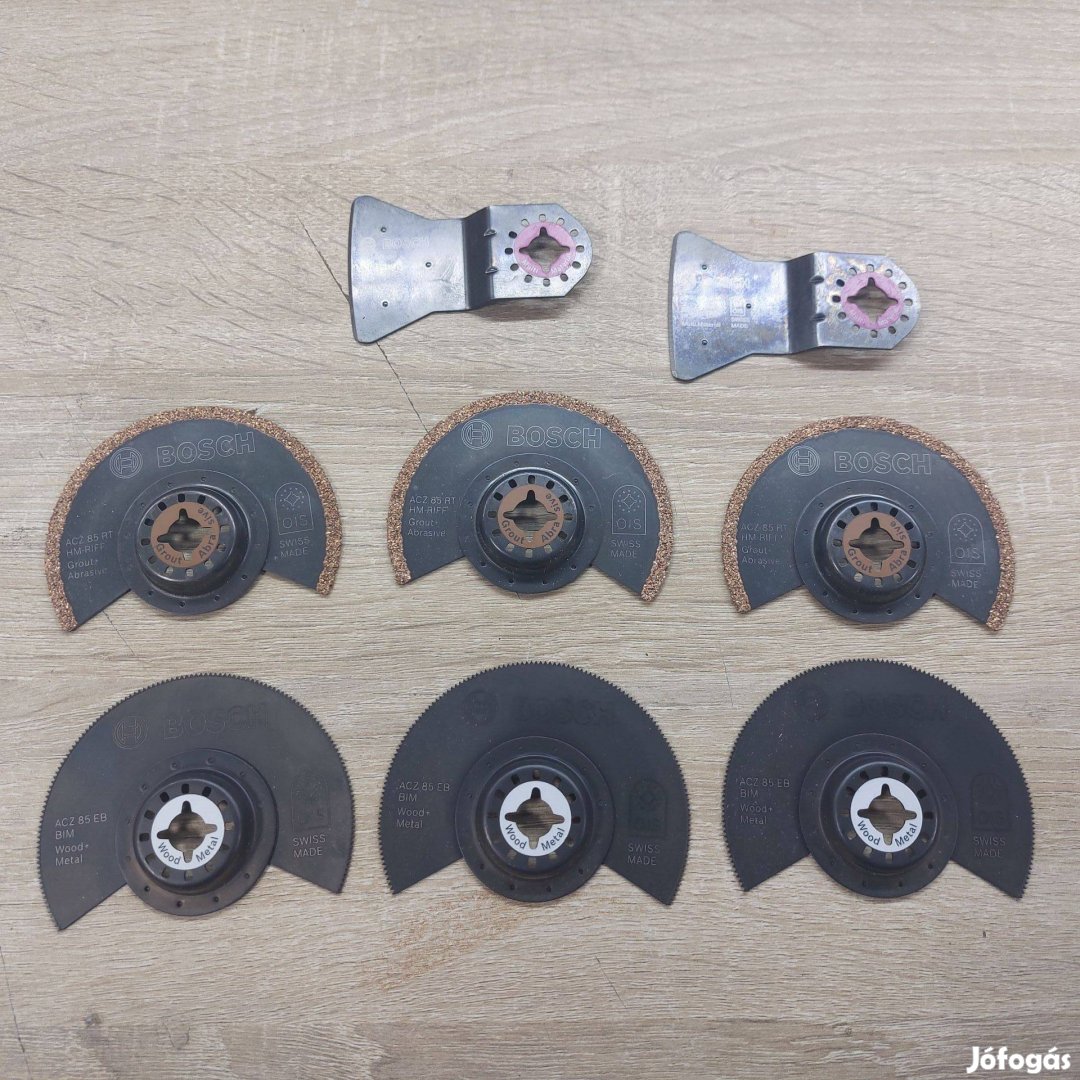 Bosch standard fűrészlap készlet multigéphez 8 pcs