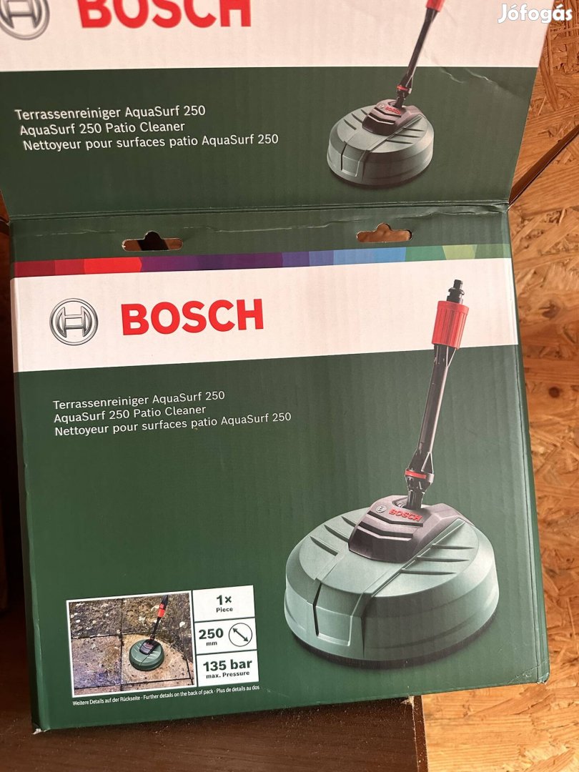 Bosch térkőtisztító uj nem használt