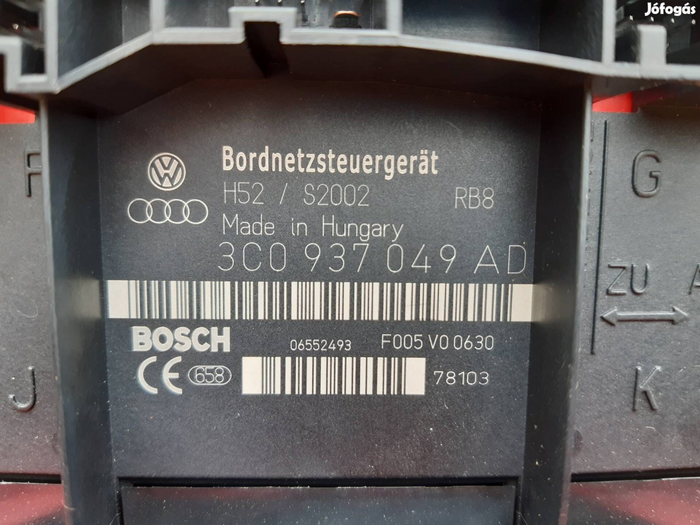 Bosch típusú komfort elektronika 