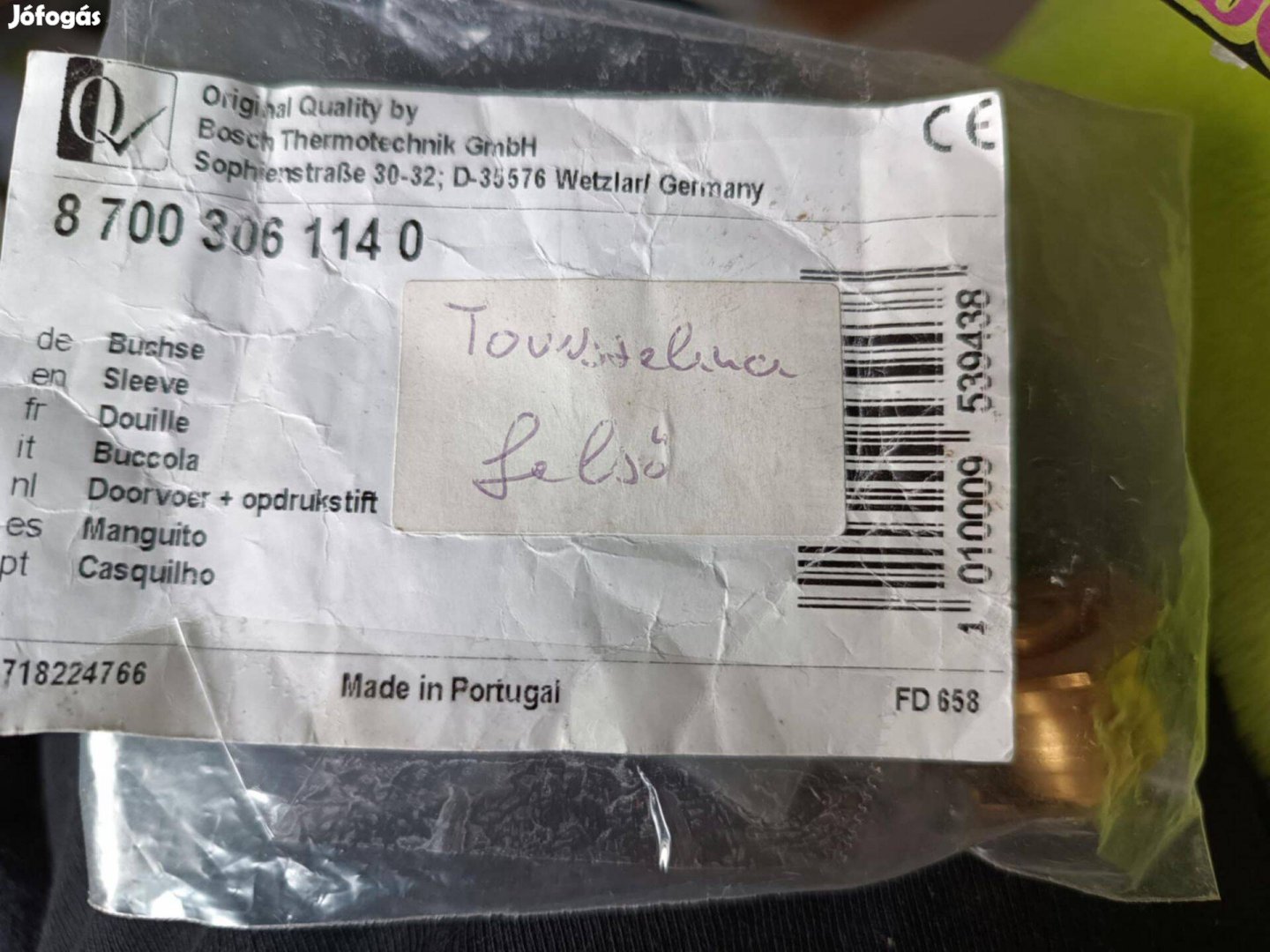 Bosch tömszelence 87003061140