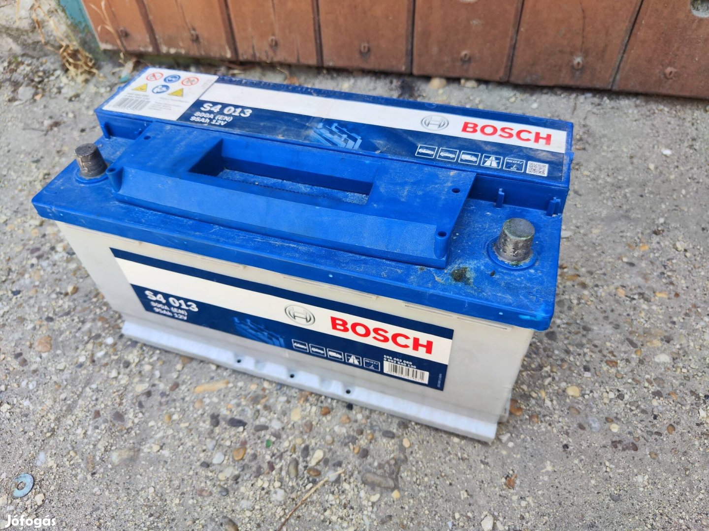 Bosch újszerű 95Ah 800A Akksi akkumulátor tökéletes állapotban 