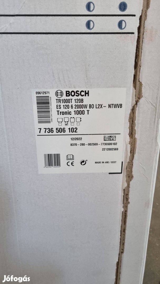 Bosch villanybojler eladó