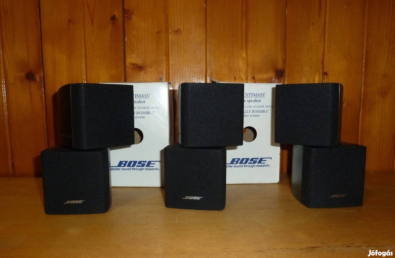 Bose Double Cube dupla kocka hangszóró 3 db újszerű dobozos szatelit