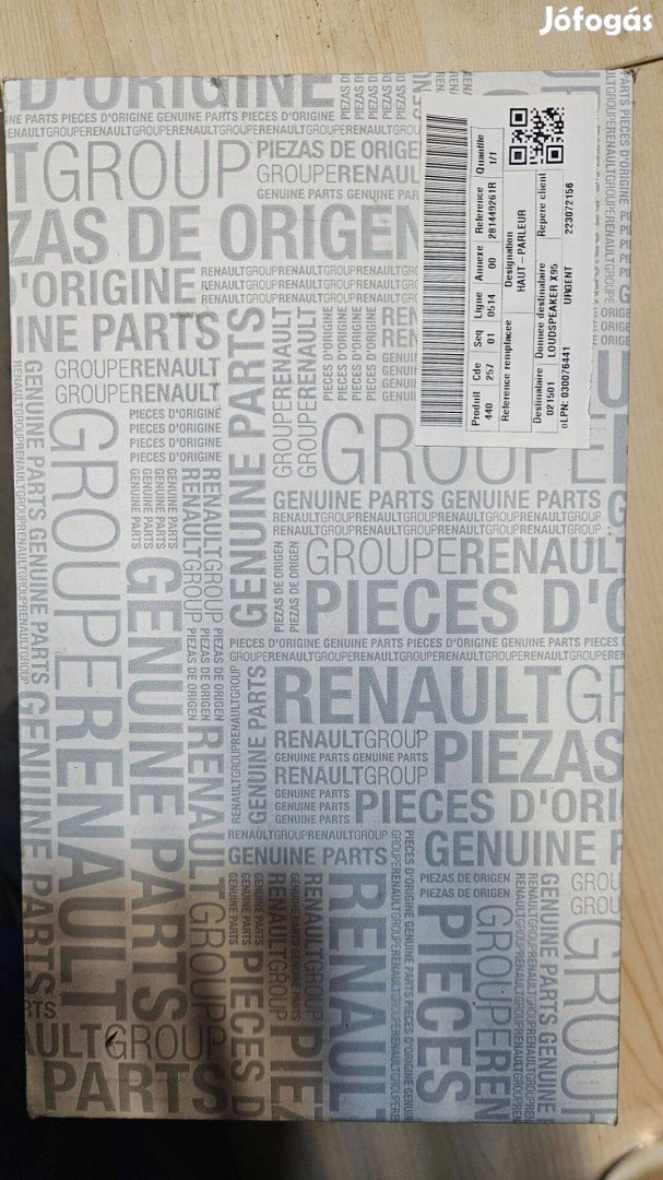 Bose autóhangszóró (Renault)