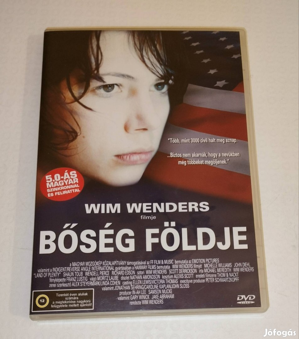 Bőség földje dvd Wim Wenders