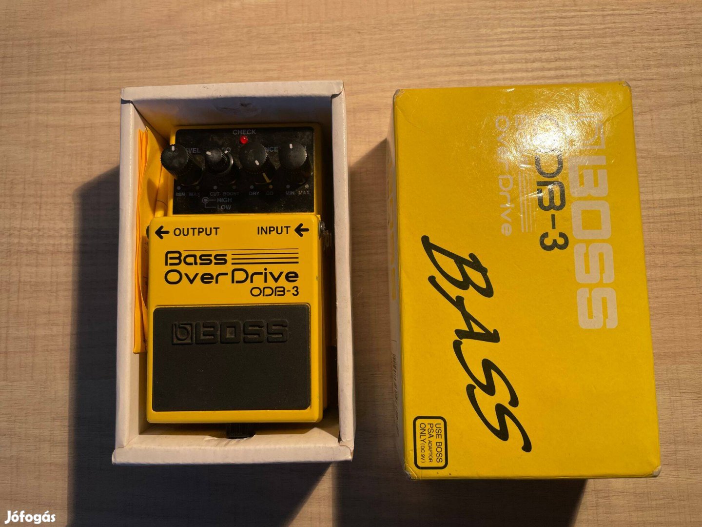 Boss Bass Overdrive ODB-3 (Boss adapterrel) eladó