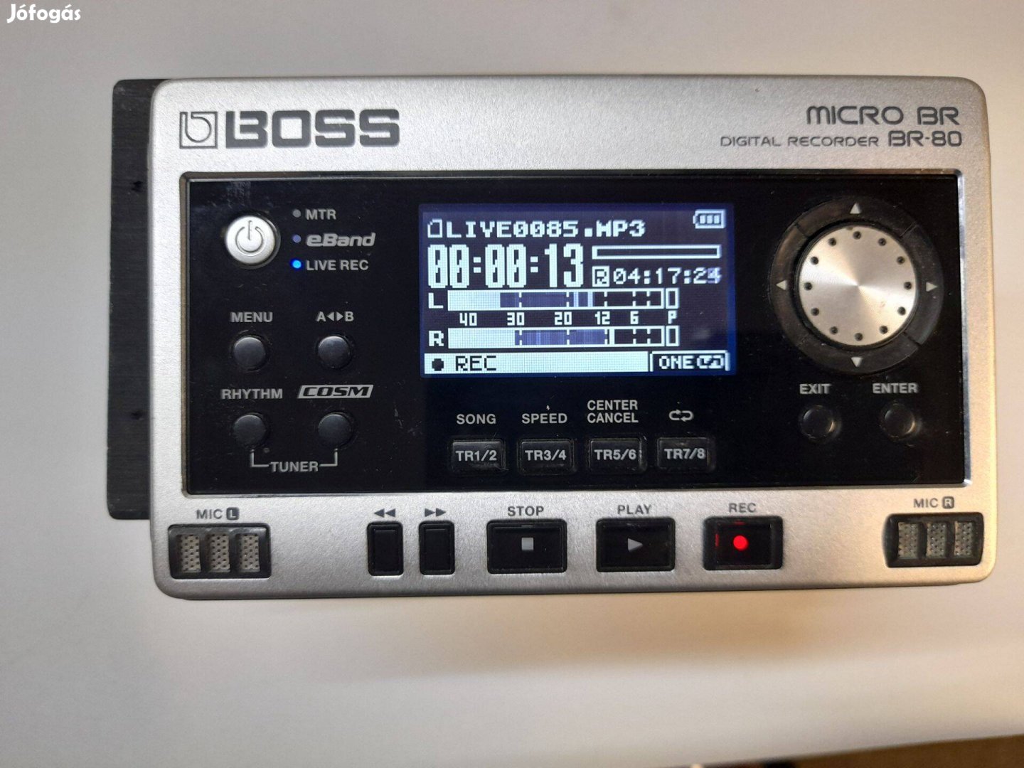 Boss Micro BR- 80 digitális felvevő