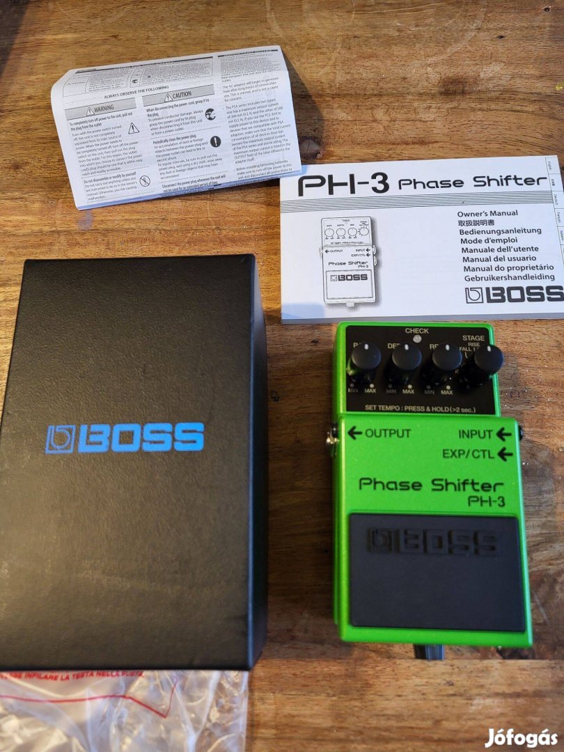 Boss PH-3 Phaser gitár effekt pedál