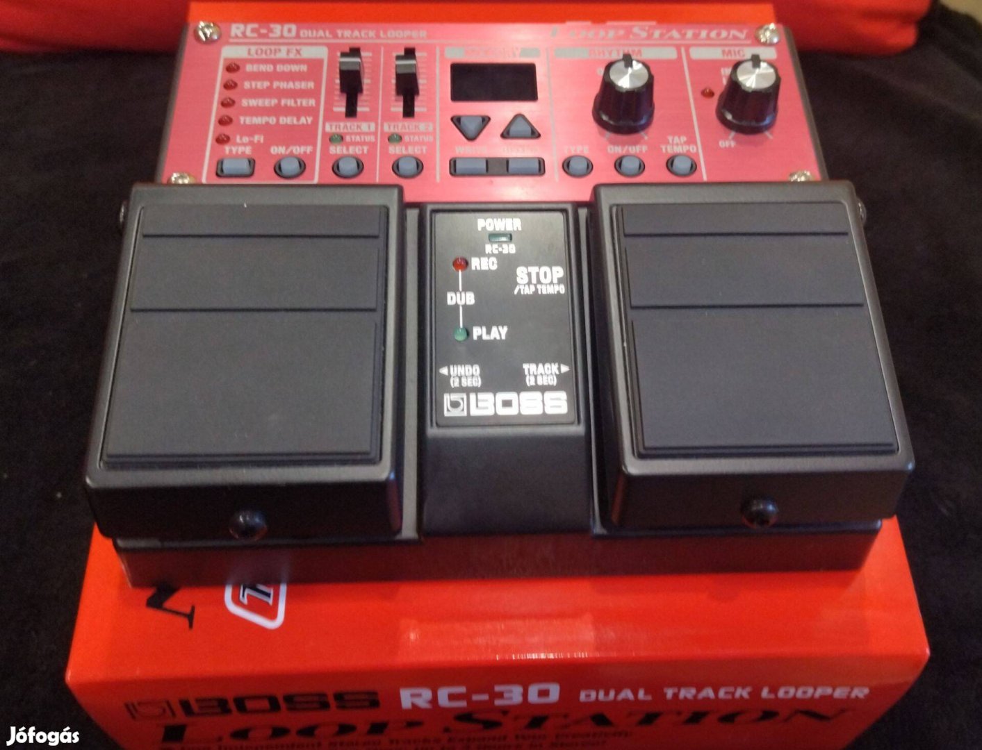 Boss RC 30 looper pedál