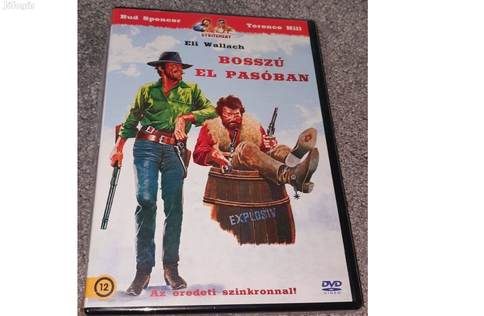 Bosszú El Pasoban DVD (1968) Új, Fóliás, Szinkronizált (Terence Hill