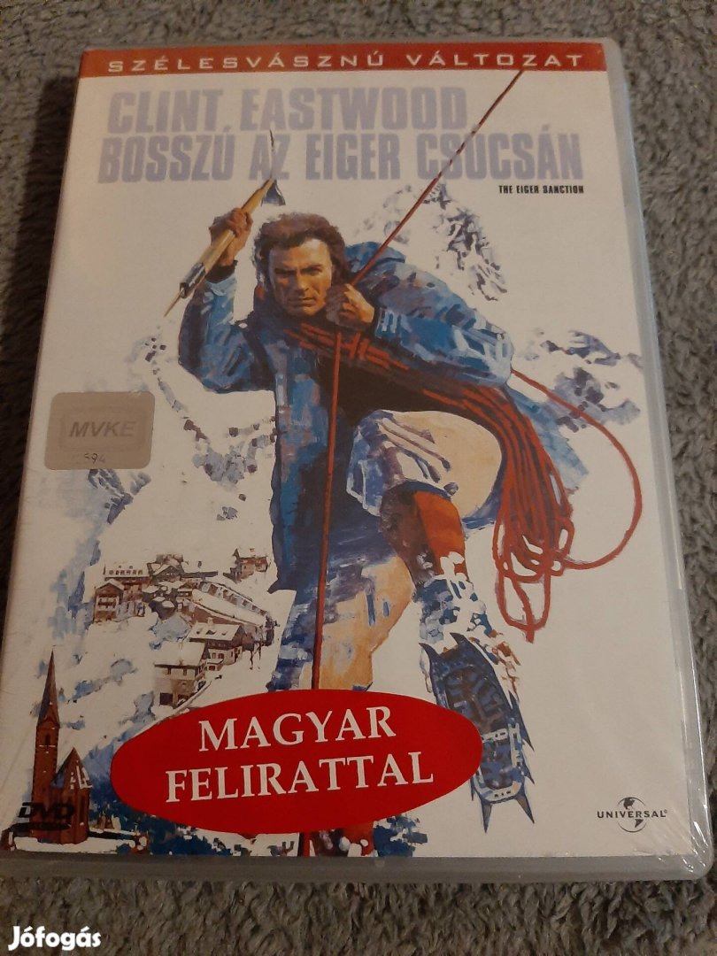 Bosszú az Eiger csúcsán - akció dvd- Clint Eastwood