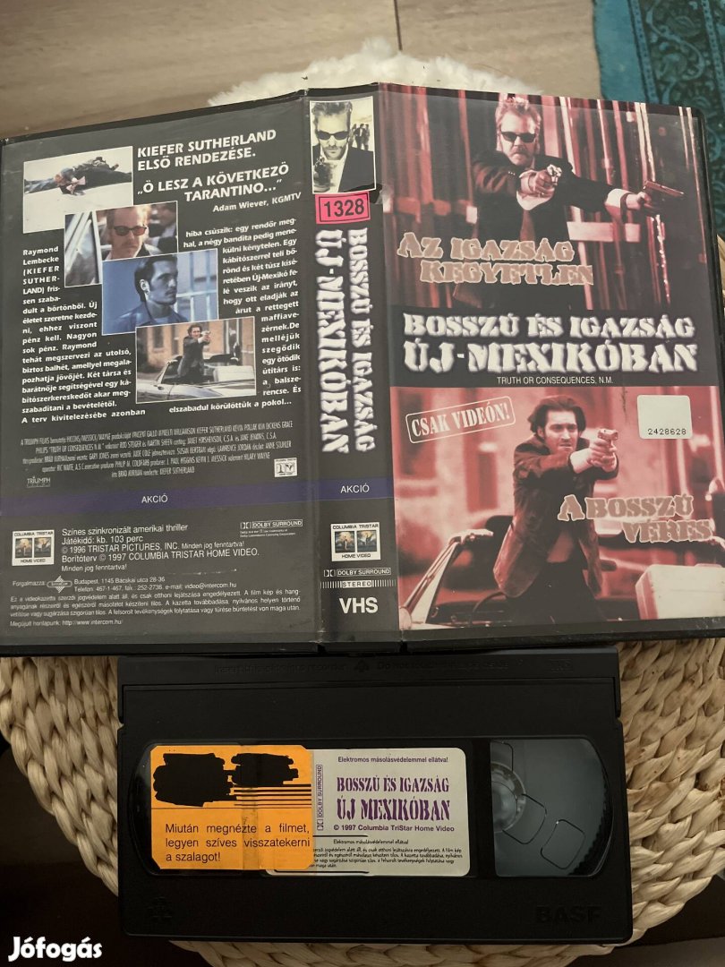 Bosszú és igazság új Mexikóban vhs film