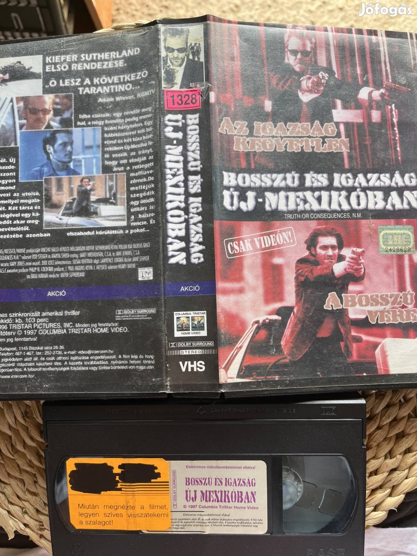 Bosszú és igazság új mexikóban vhs kazetta