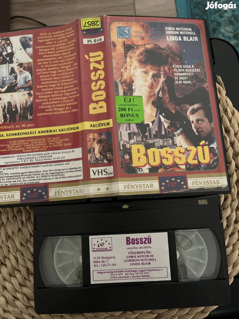 Bosszú vhs.  