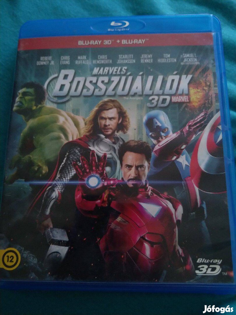Bosszúállók 1 Blu-Ray 3D