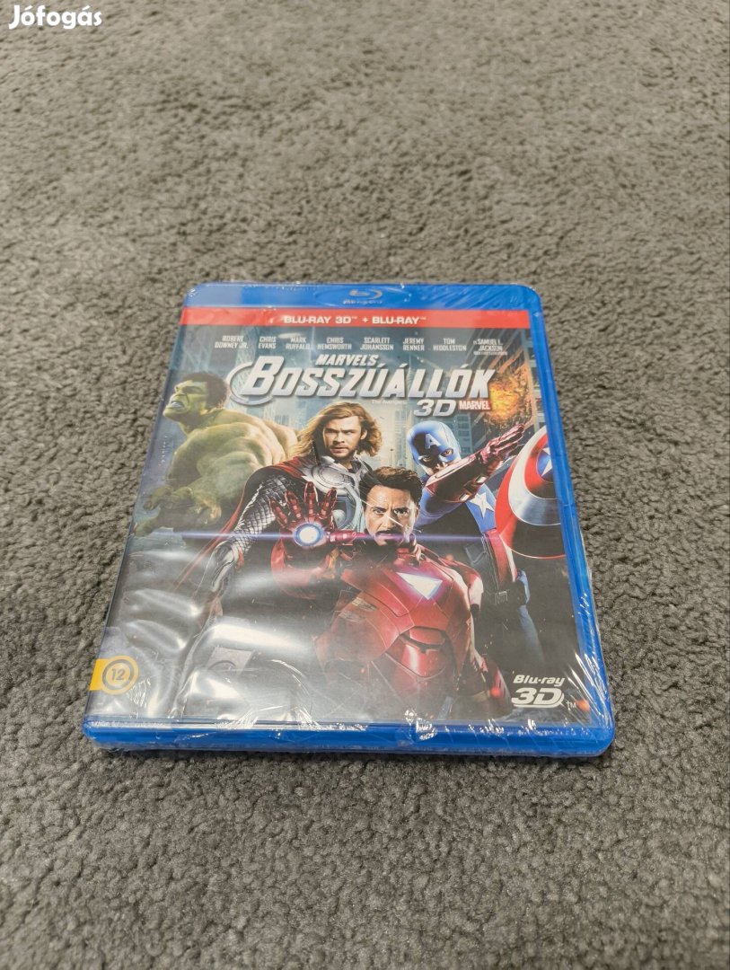 Bosszúállók 3D Blu-ray 