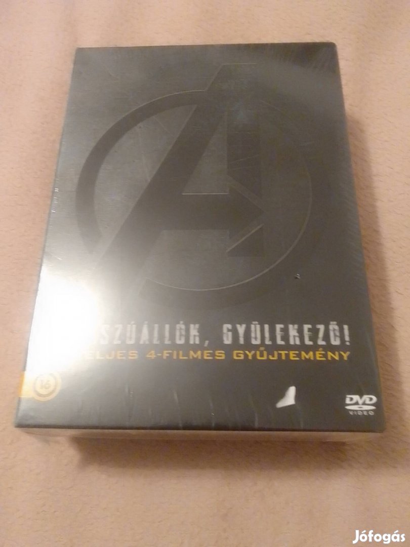 Bosszúállók Gyülekező! A teljes 4 filmes gyűjtemény DVD