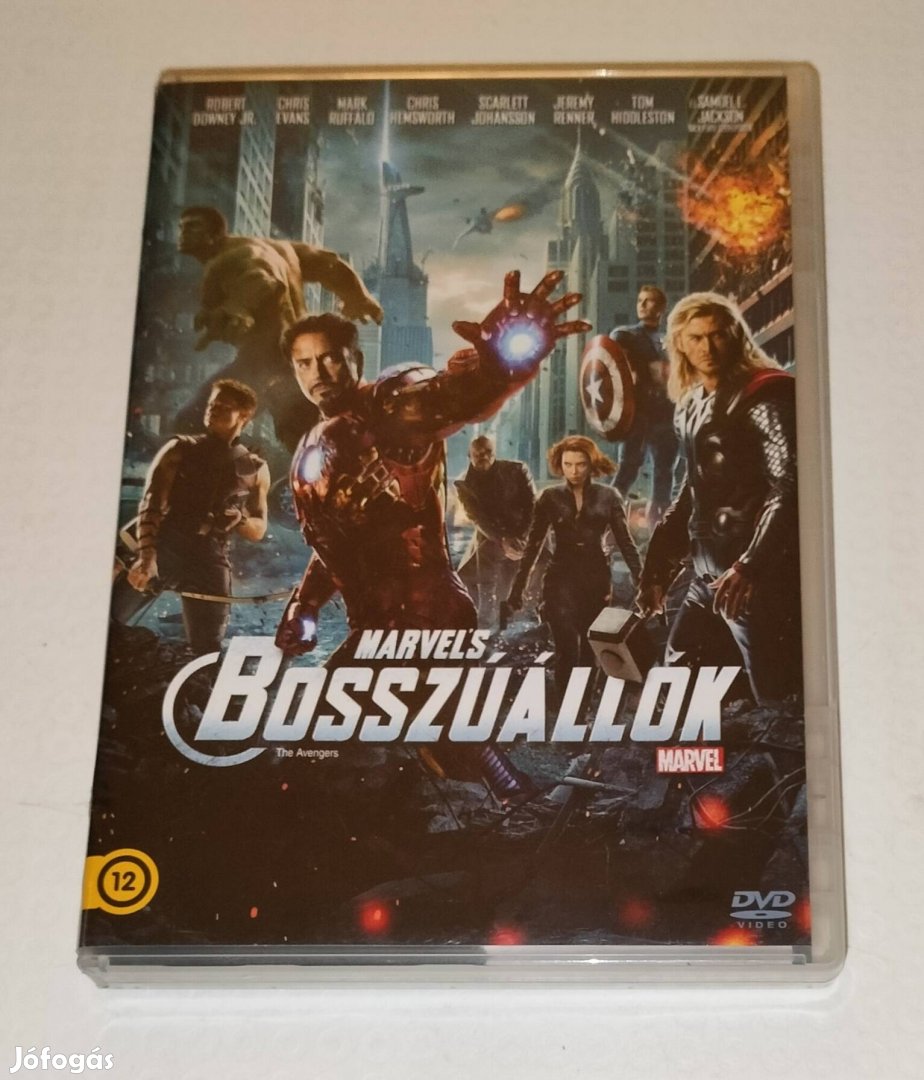 Bosszúállók Marvels dvd