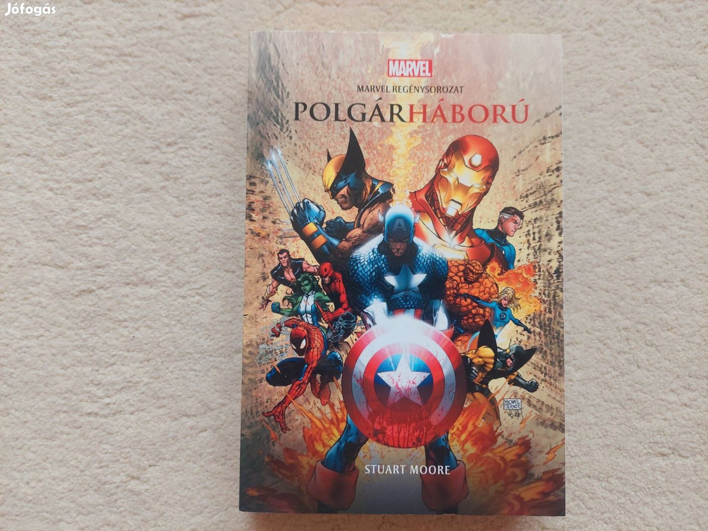 Bosszúállók - Polgárháború Marvel regény